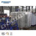 20 tons capacity brine system transparent block ice machine with stainless steel ice bucket